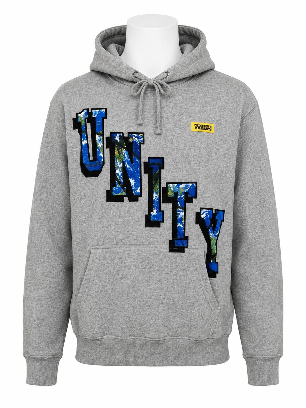 Chinatown Market Gray "Unity" Graphic Hoodie - Size S - NWT - Streetwear